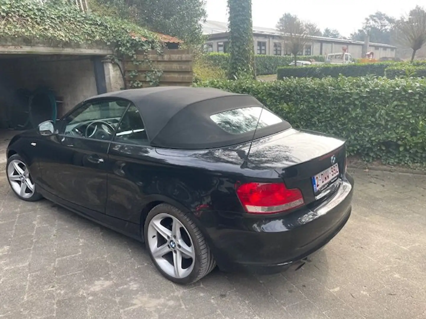 BMW 118 118i Cabrio Fekete - 1