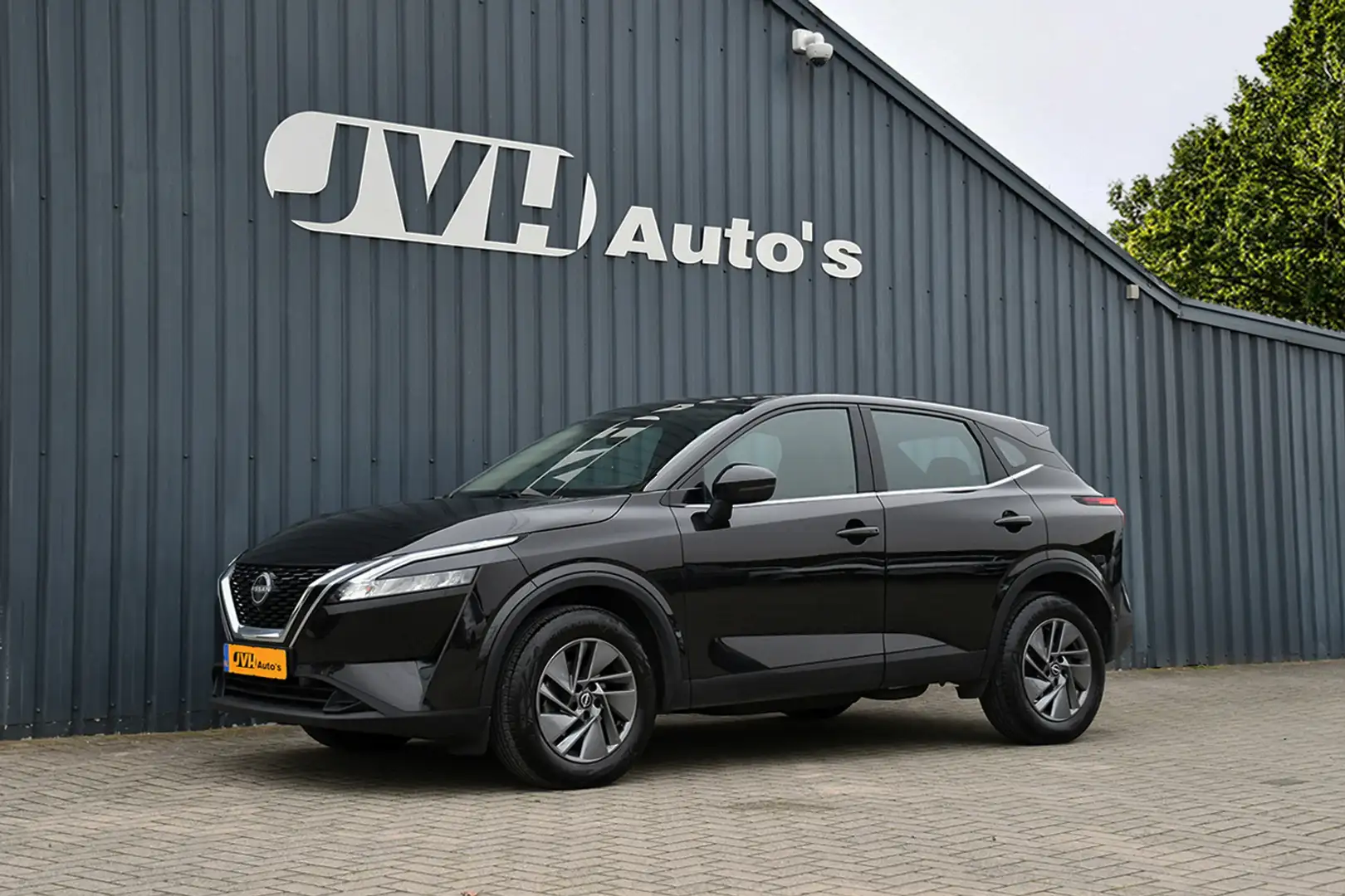 Nissan Qashqai 1.3 MHEV Xtronic Acenta 11-2023 | Keyless | Cam | Zwart - 1