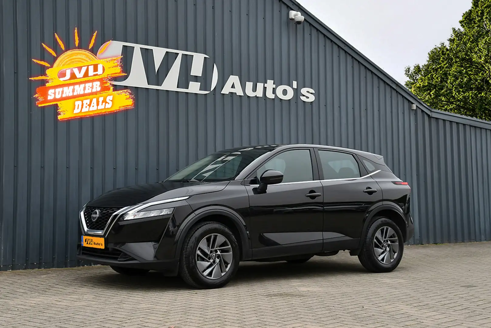 Nissan Qashqai 1.3 MHEV Xtronic Acenta 11-2023 | Keyless | Cam | Schwarz - 1