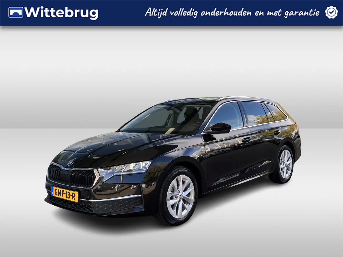 Skoda Octavia Combi 1.5 TSI MHEV Business Edition / Facelift / Z Zwart - 1