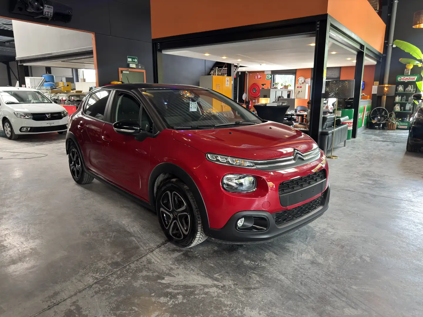 Citroen C3 1.2i Business GPS 15 000KM )/12 MOIS DE GARANTIE Rouge - 1