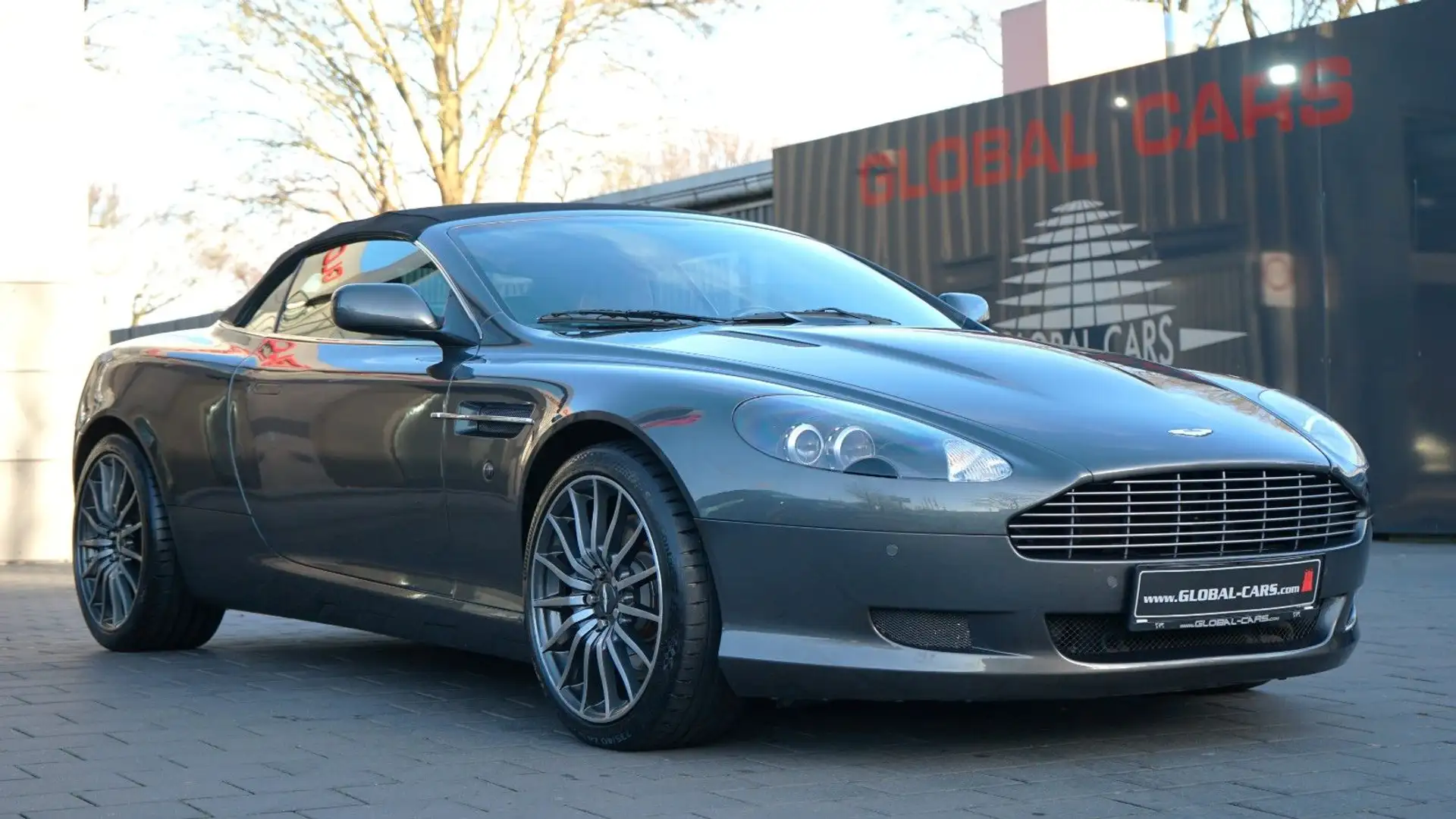 Aston Martin DB9 CABRIO V12*DEUTSCHES MODELL* Сірий - 2