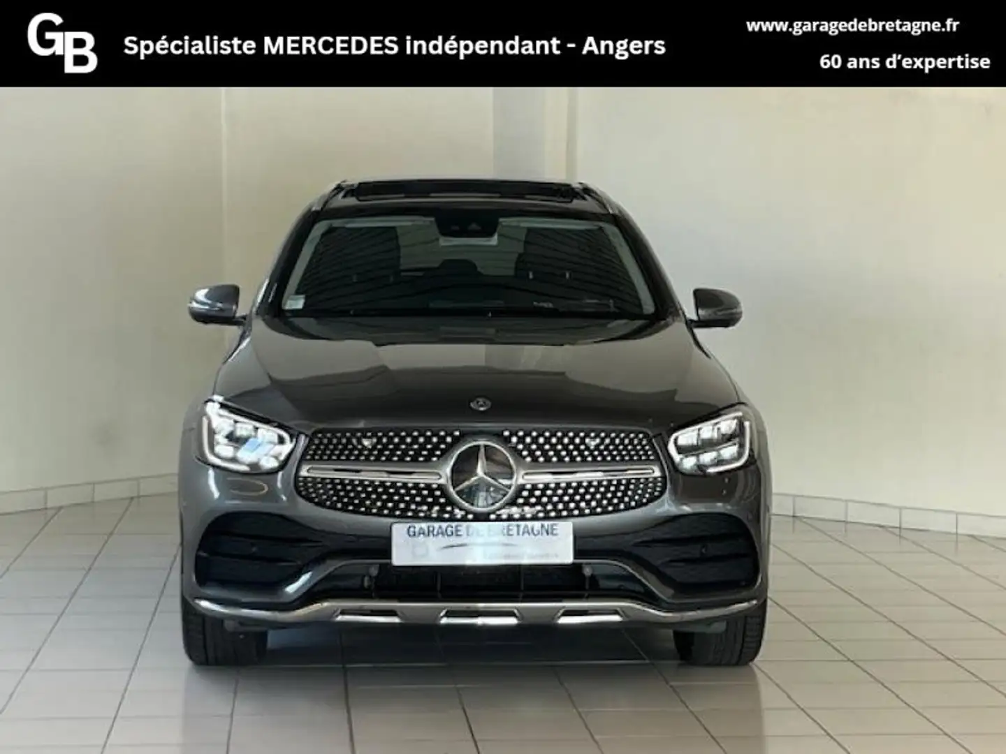 Mercedes-Benz GLC 220 220 d 194ch AMG Line 4Matic 9G-Tronic Gris - 2