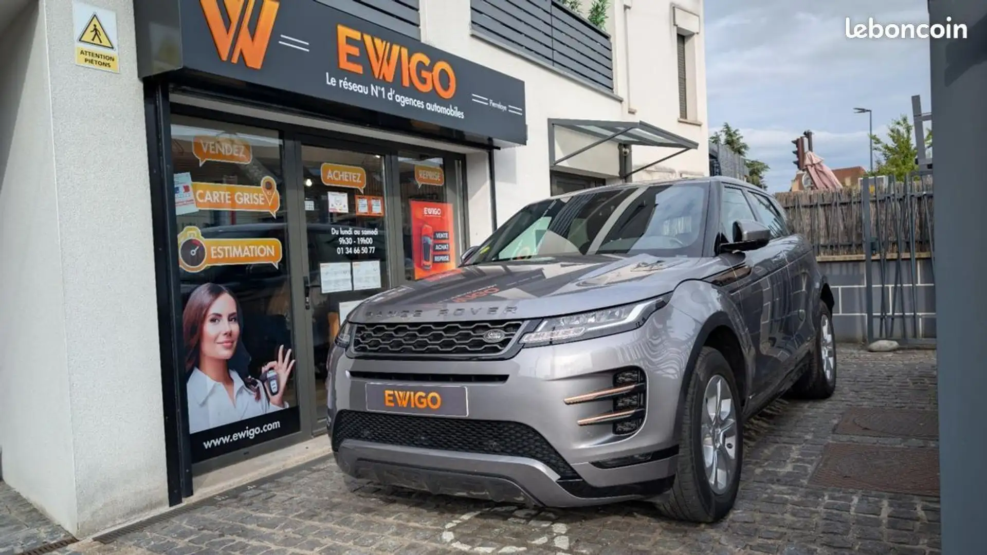Land Rover Range Rover Evoque Land 150ch HYBRID MHEV R-DYNAMIC S 4WD BVA Gris - 1