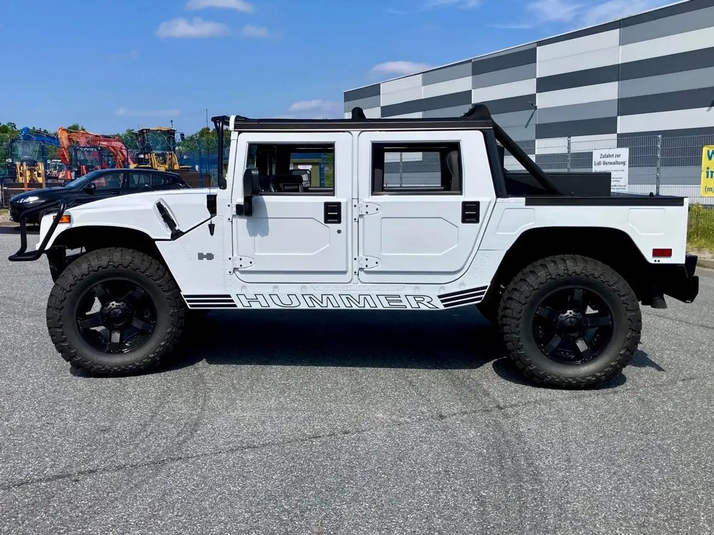 HUMMER H1 Alpha Open Top Weiß - 2