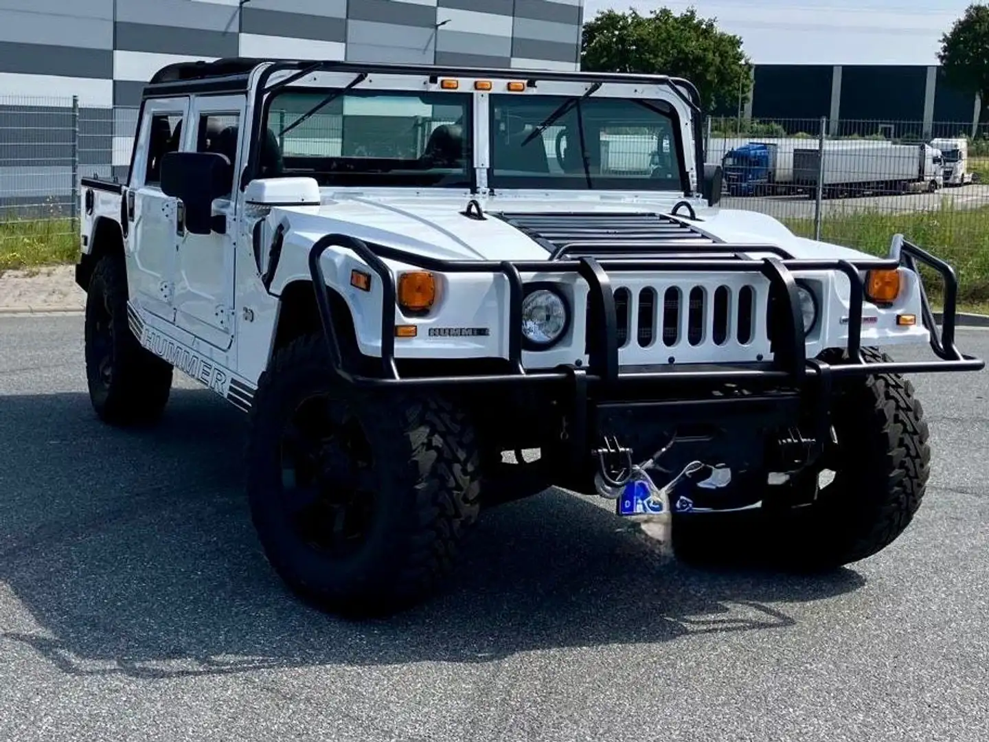 HUMMER H1 Alpha Open Top Weiß - 1