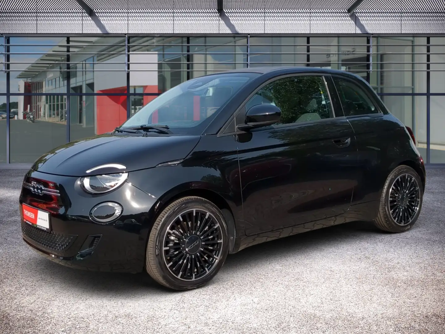 Fiat 500e 500 e Cabrio Icon 17Zoll AUT Navi Winterp. SHZ Schwarz - 2