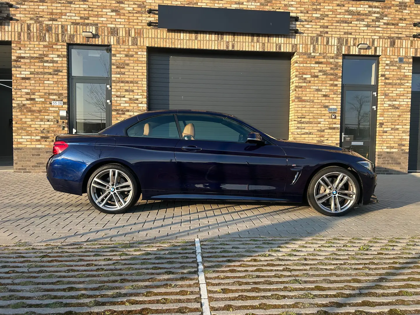BMW 435 435 xD High Executive Cabrio Modrá - 2