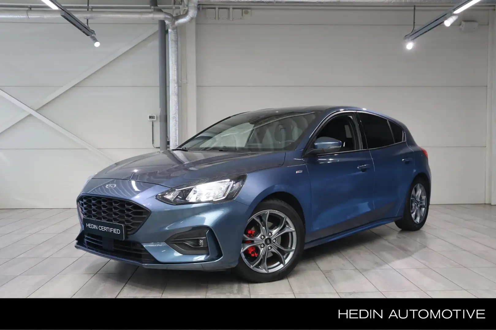 Ford Focus 1.0 EcoBoost Hybrid 125pk ST-Line X Business | Win Blu/Azzurro - 1