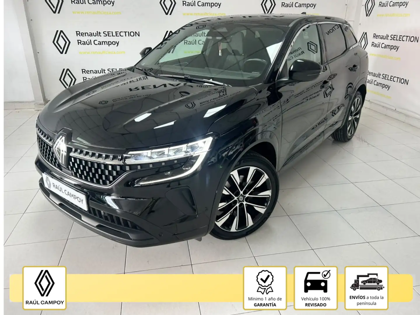 Renault Austral 1.2 E-Tech Híbrido Techno 146kW Negro - 1