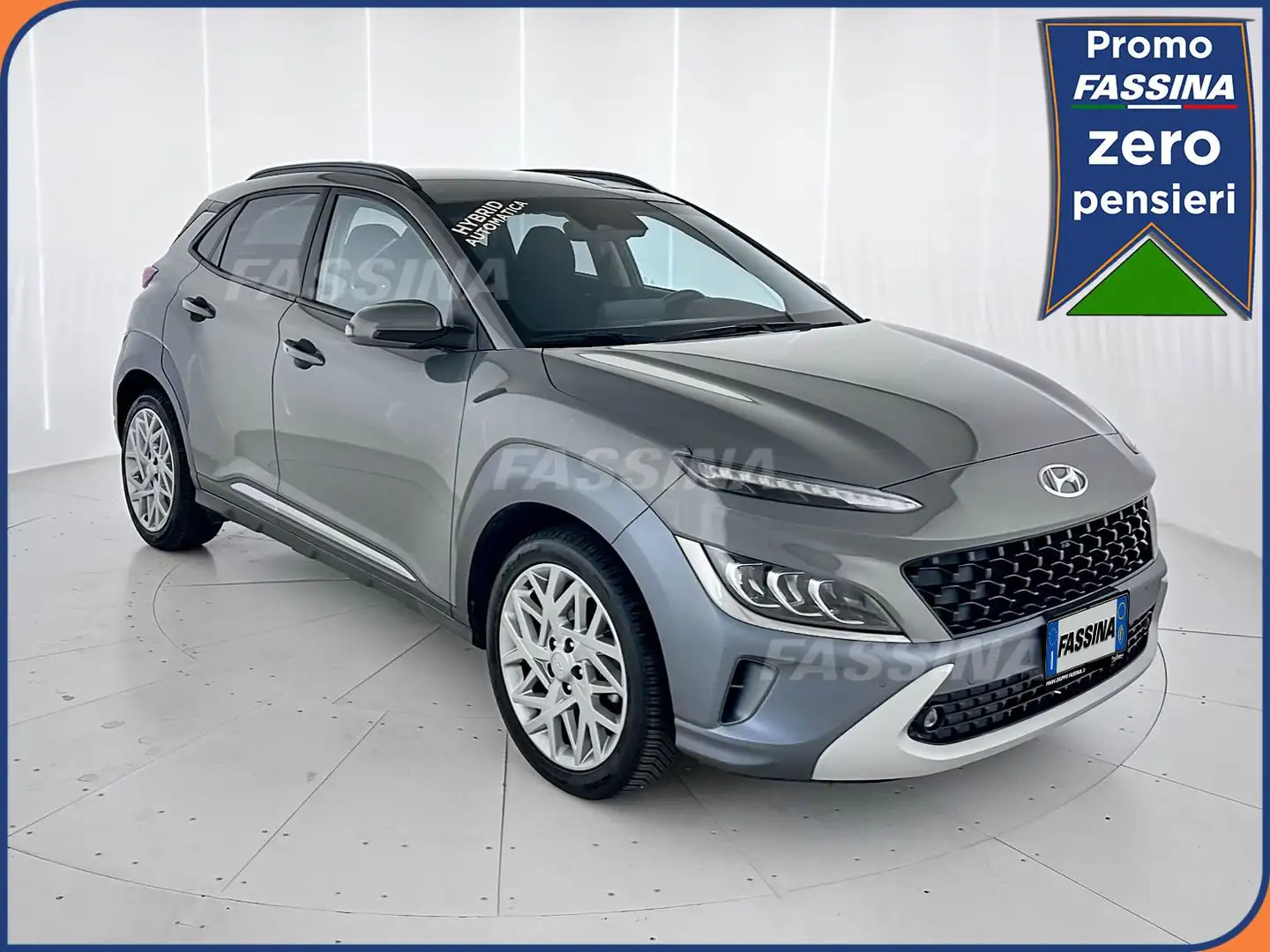 Hyundai KONA HEV 1.6 DCT Excellence Grigio - 1