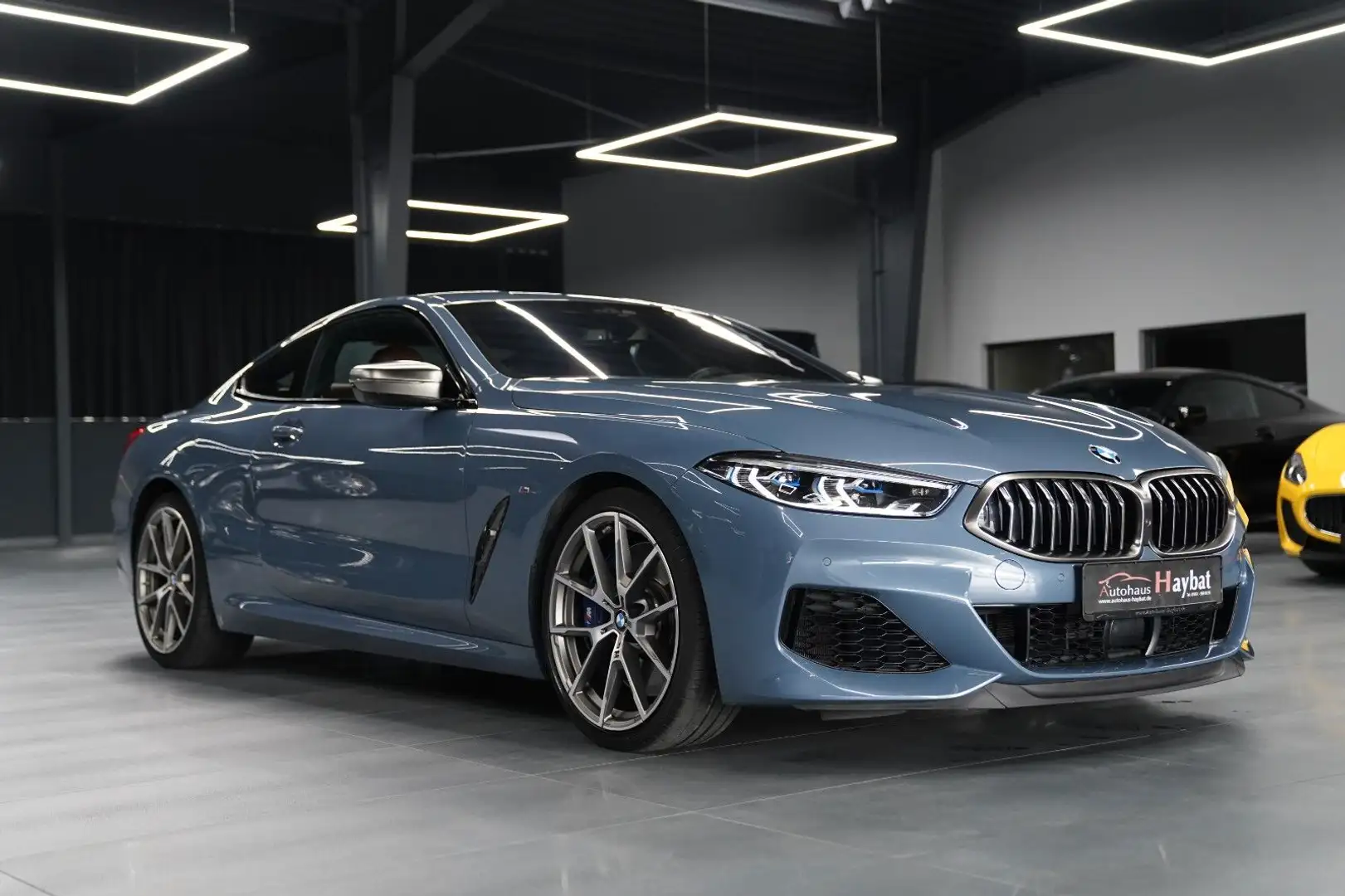 BMW M850 i xDrive Laser-HuD-H&K-Softclose-ACC-360° Blau - 1