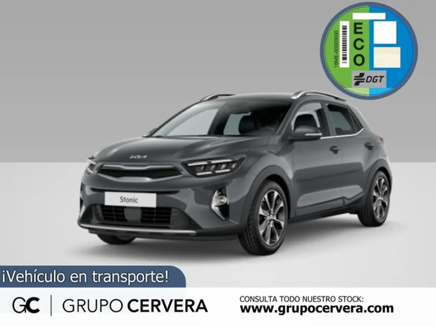 Kia Stonic 1.0 T-GDi MHEV Concept 100 Grijs - 1