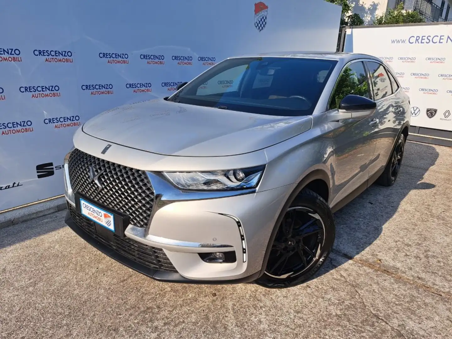DS Automobiles DS 7 Crossback BlueHDi 130 aut. - 25.000 KM - MINI RATA 4 ANNI Grijs - 1