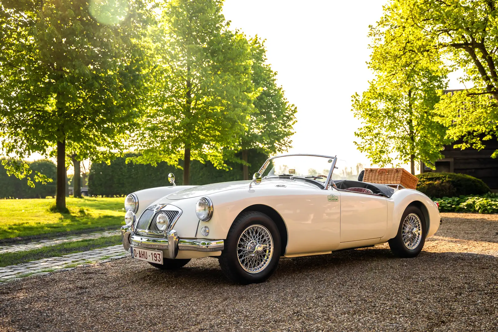 MG MGA MGA 1500 Roadster 1958 Bílá - 1