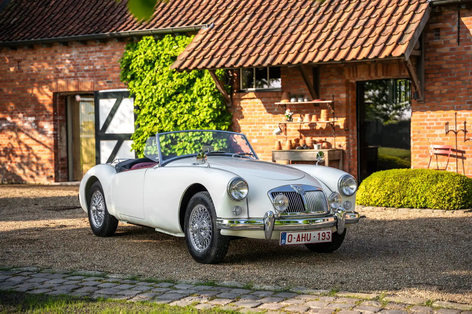 MG MGA MGA 1500 Roadster 1958 Bílá - 2
