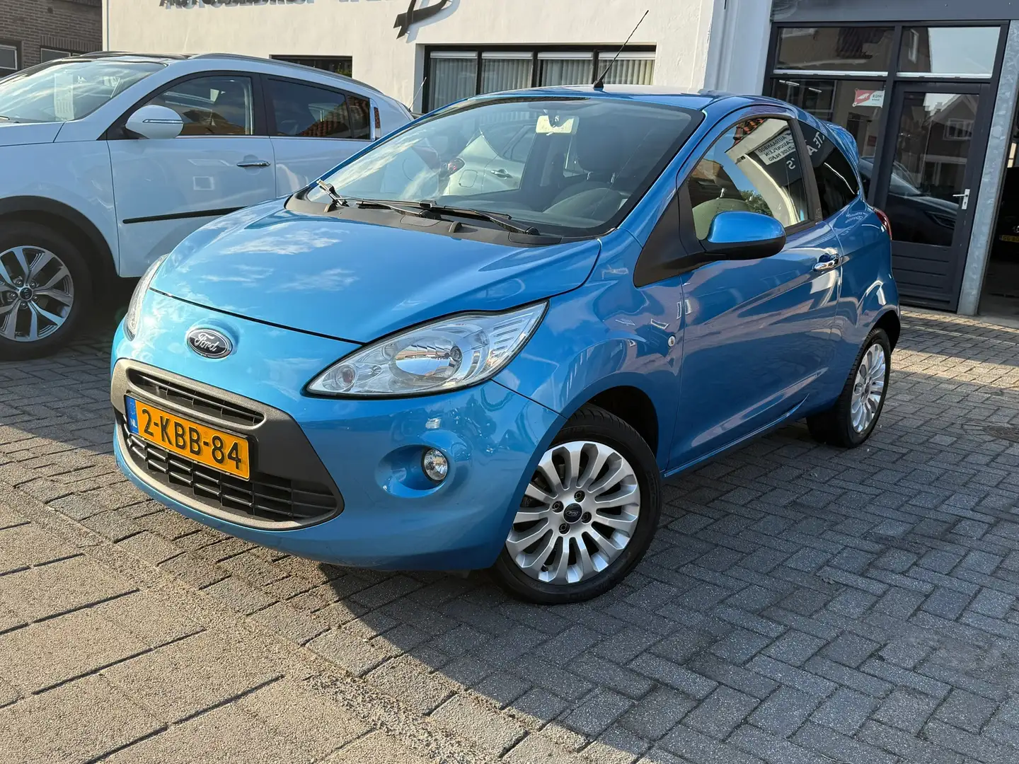 Ford Ka/Ka+ 1.2 Titanium X start/stop, Airco,Extra getint glas Blauw - 1