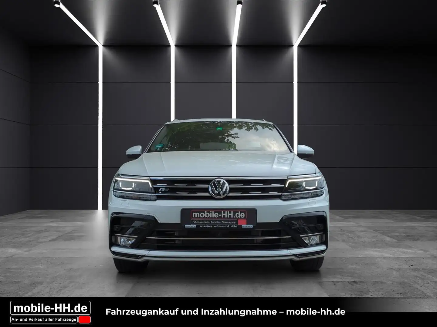 Volkswagen Tiguan *AHK*PANO*KAMERA*LEDER*STHZG*R-LINE* Blanc - 2