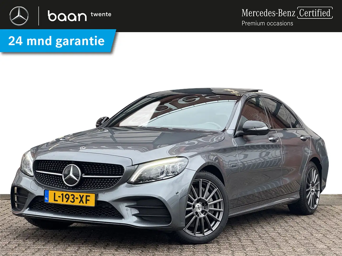 Mercedes-Benz C 300 C 300e Business Solution AMG Line | Panoramadak | Grijs - 1