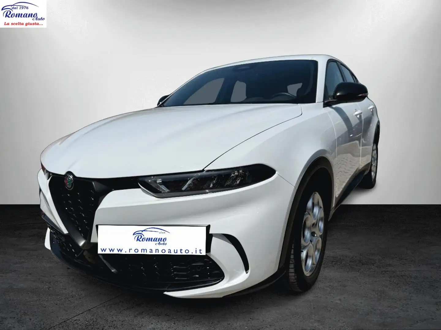 Alfa Romeo Tonale 1.6 diesel 130 CV TCT6 Sprint Weiß - 1