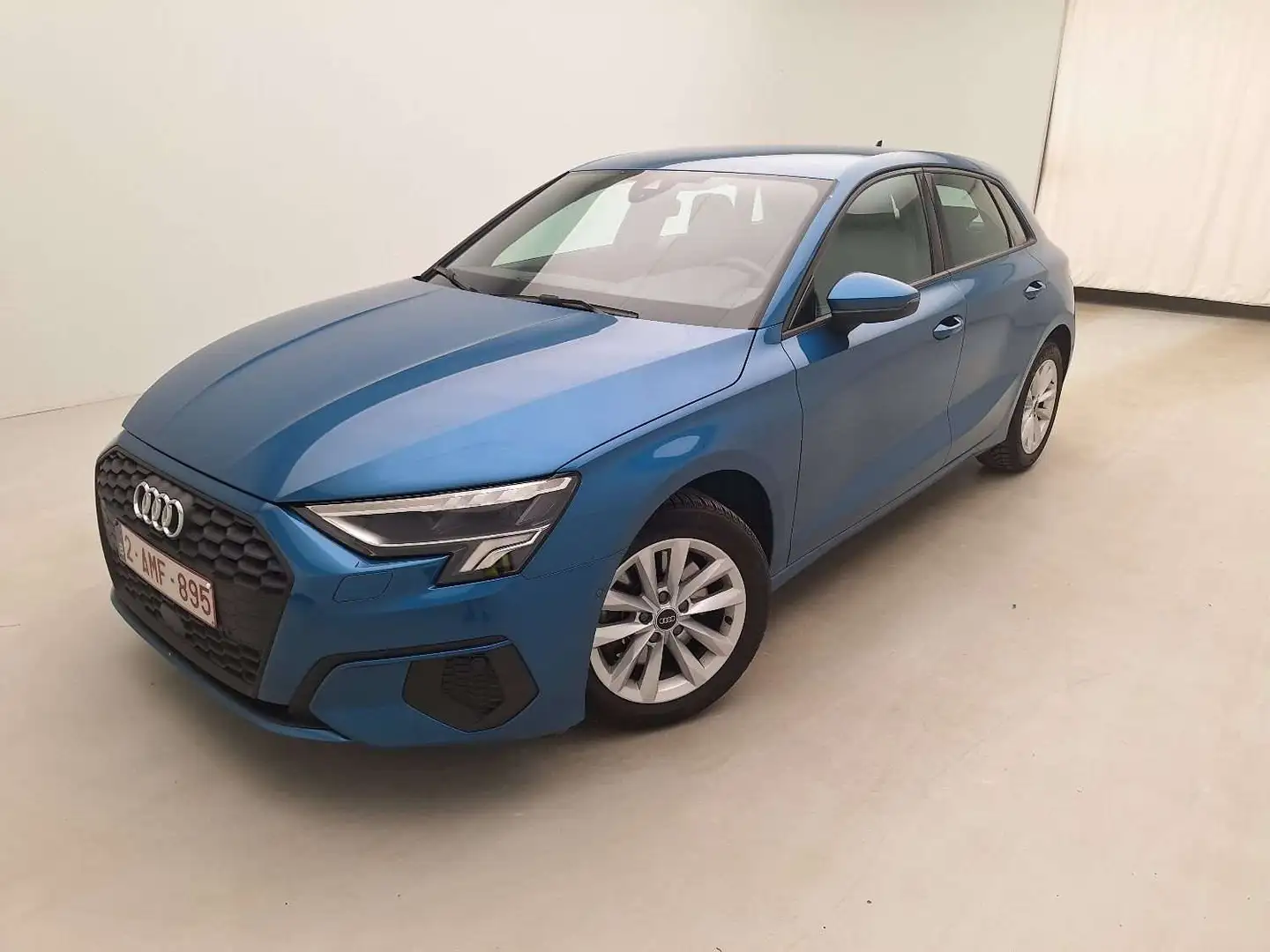 Audi A3 30TFSI Sportback Adv STronic Sline int *NAVI-LED* Bleu - 2