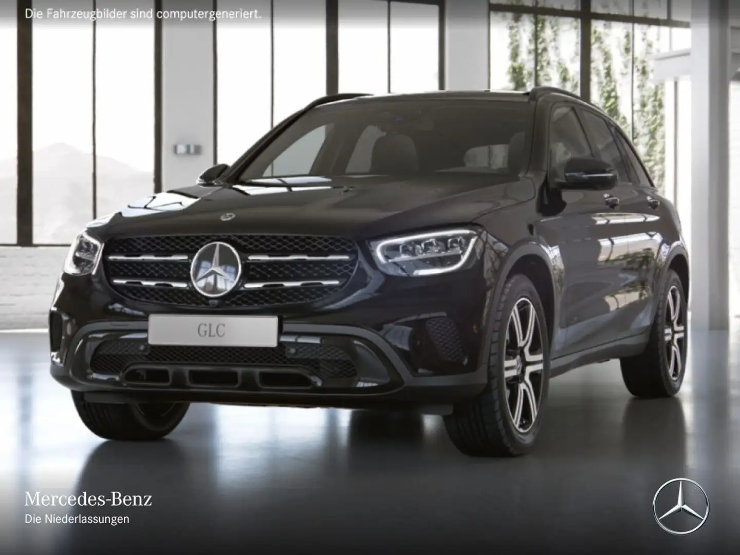 Mercedes-Benz GLC 400 d 4M NIGHT+PANO+360+AHK+LED+STHZG+HUD+9G Negru - 2