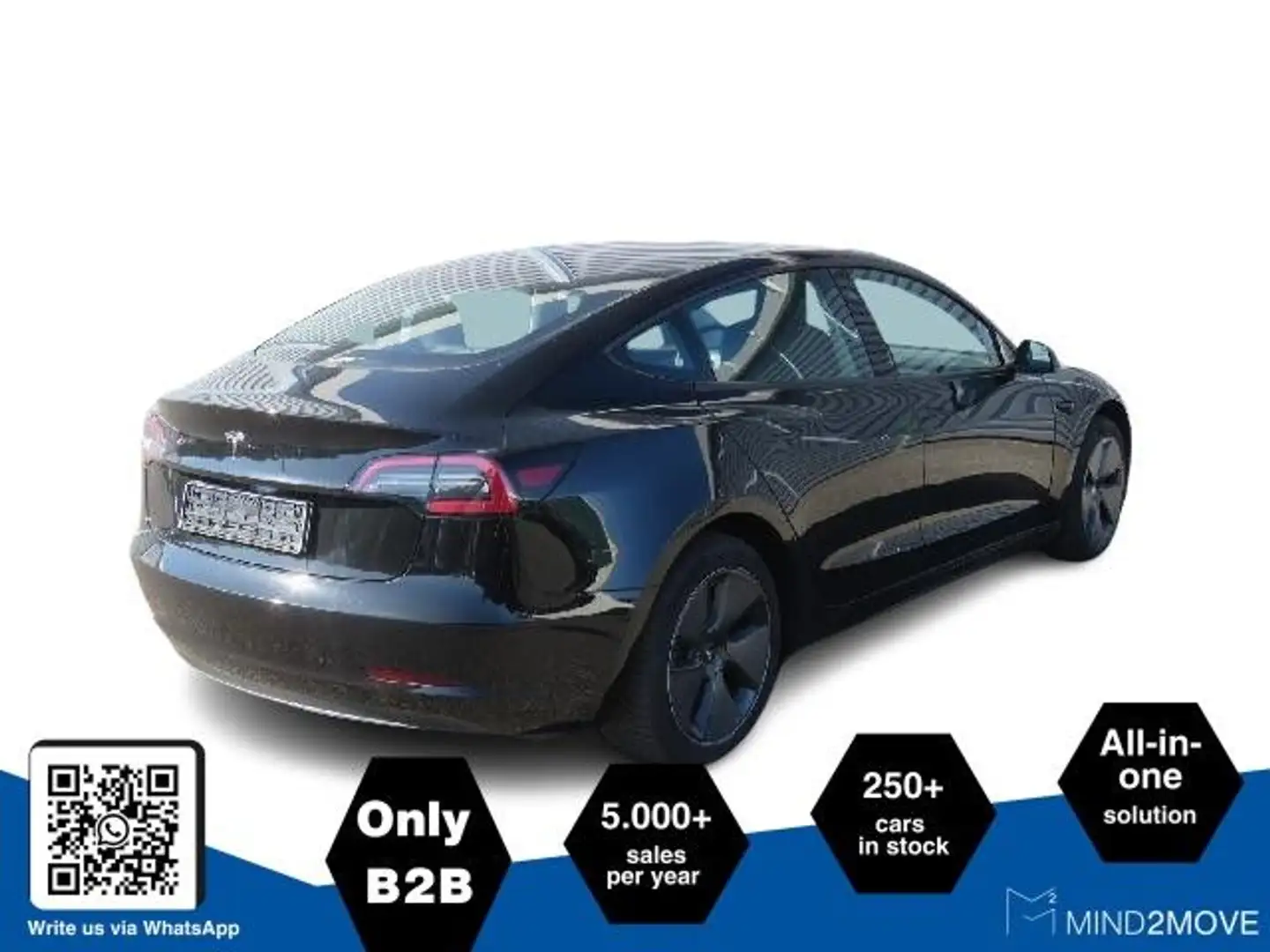 Tesla Model 3 RWD Schwarz - 2