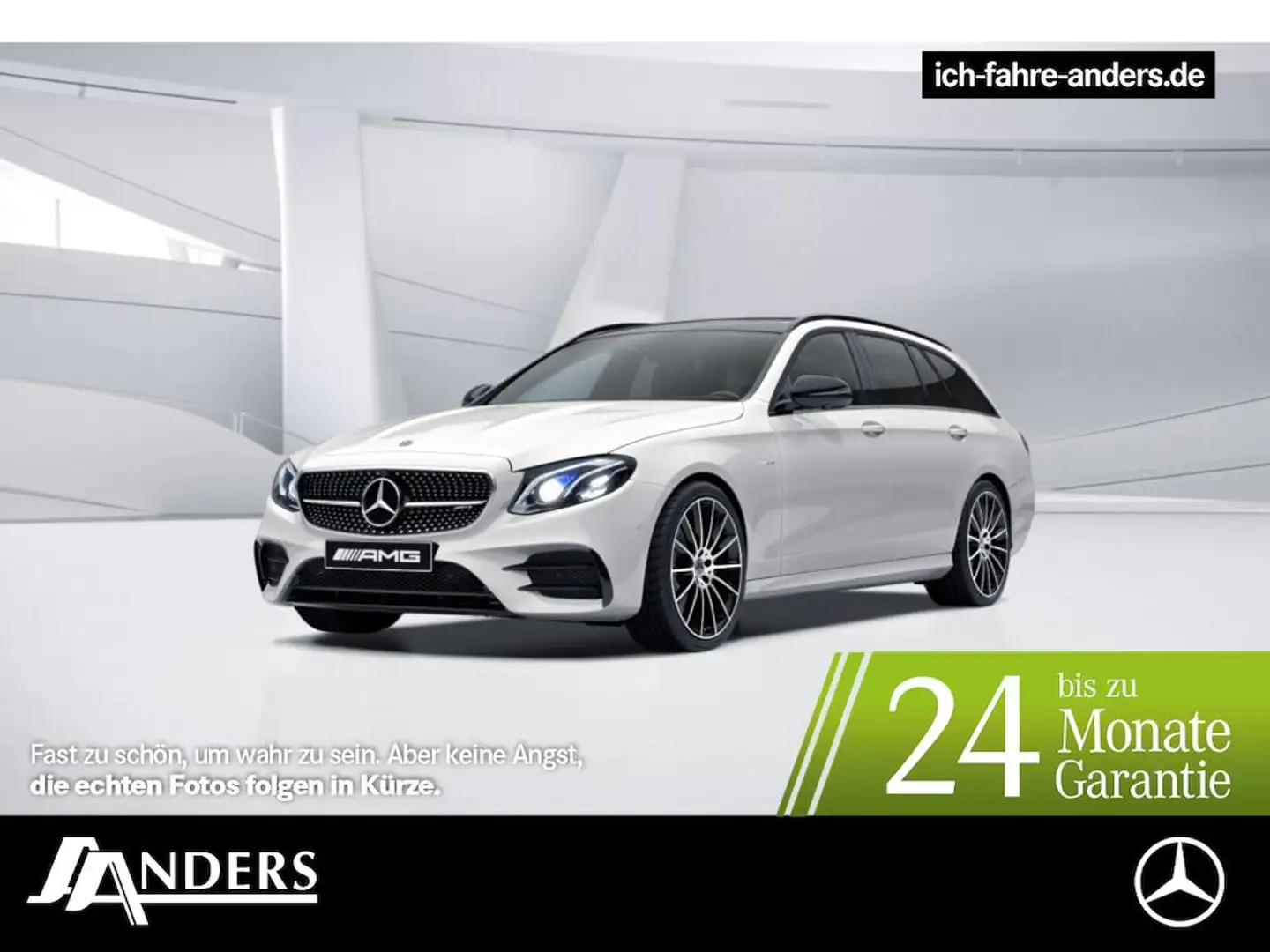 Mercedes-Benz E 53 AMG 4M+ T COM+WIDE+Bur+Key+360+Night+M-BEAM Weiß - 1