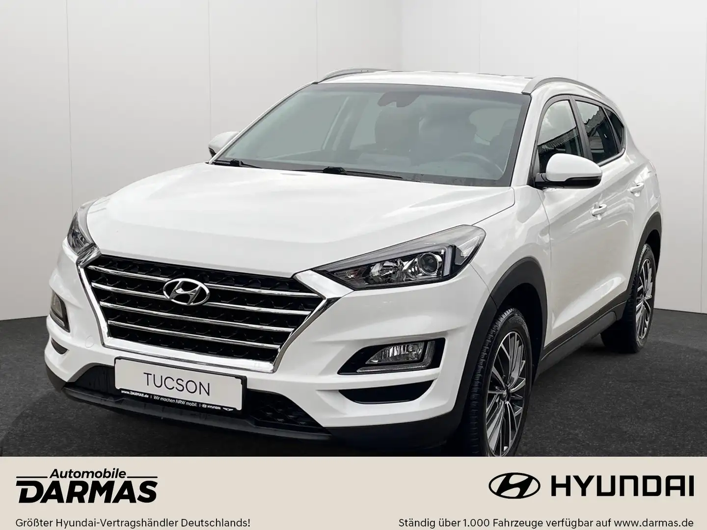 Hyundai TUCSON Tucson 1.6 Advantage Navi SHZ Tempo Scheckheft Weiß - 1