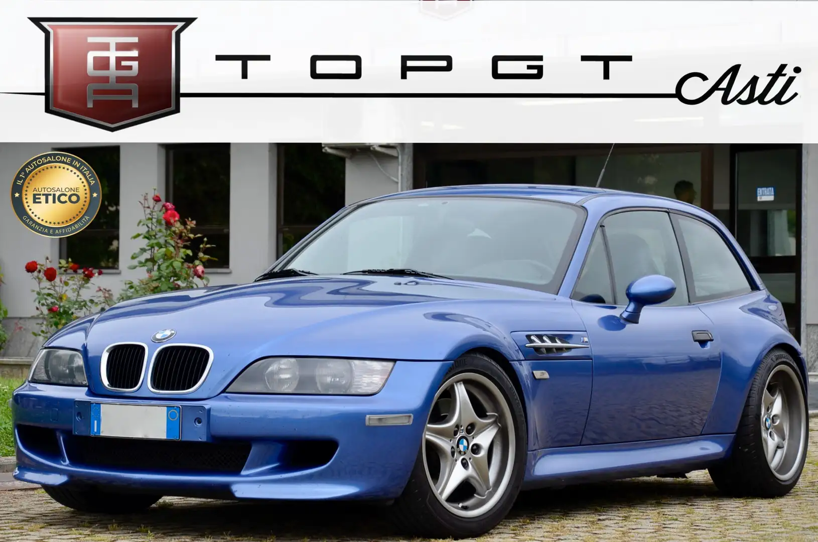 BMW Z3 M Coupe 3.2 321cv ISCRITTA ASI, PERMUTE Bleu - 1