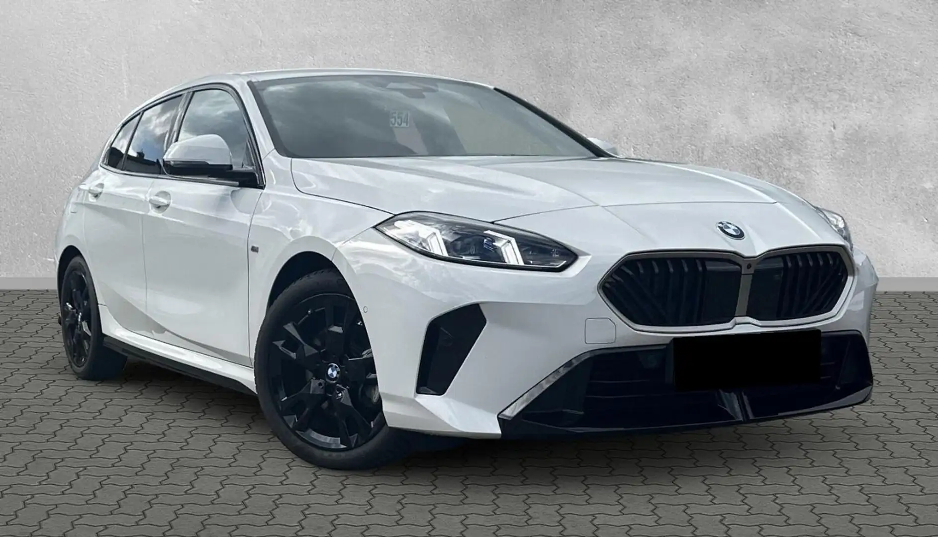 BMW 120 120d 48V MSport Pro auto/TEL 360°/LIVE COCKPIT Blanc - 2