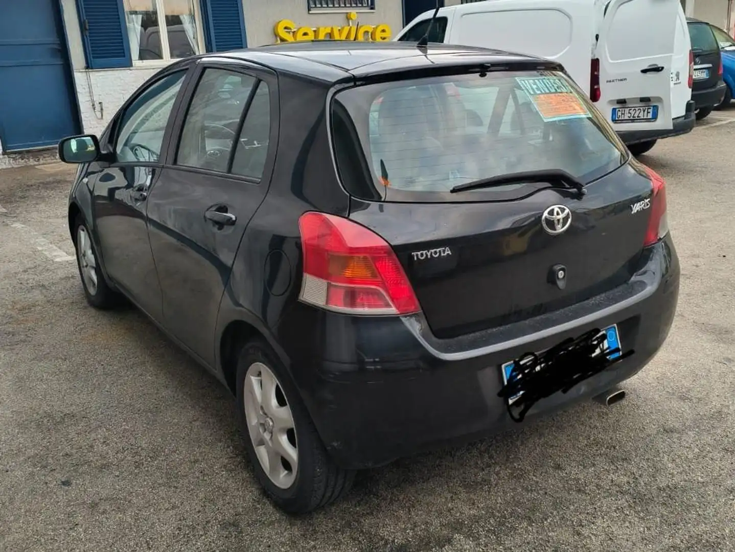 Toyota Yaris Yaris II 2005 5p 1.3 dual Sol Nero - 2