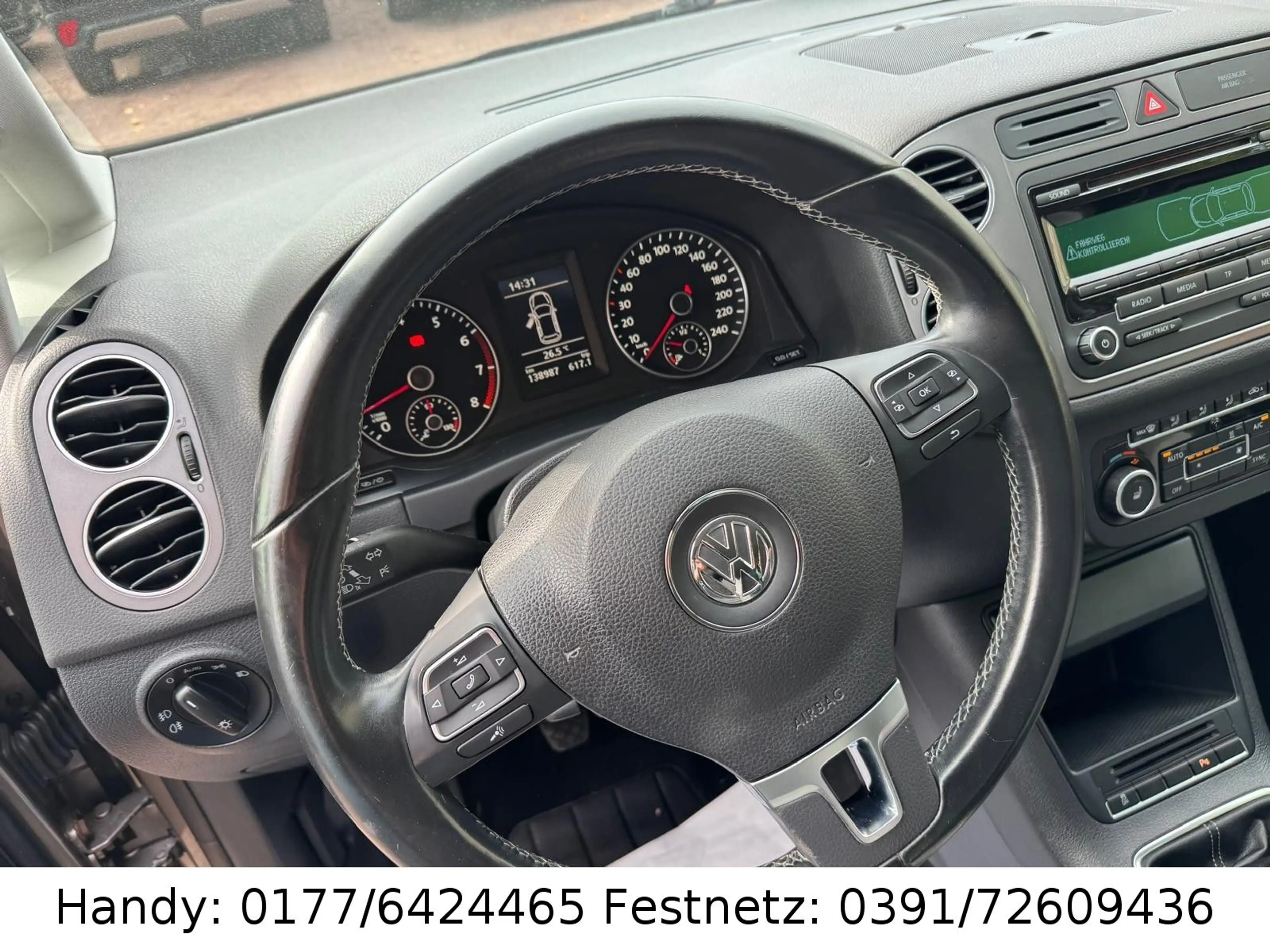 Volkswagen Golf Plus 1.4 TSI LIFE 1.HAND/KLIMA/SHZ/PDC/ALU — photo 10