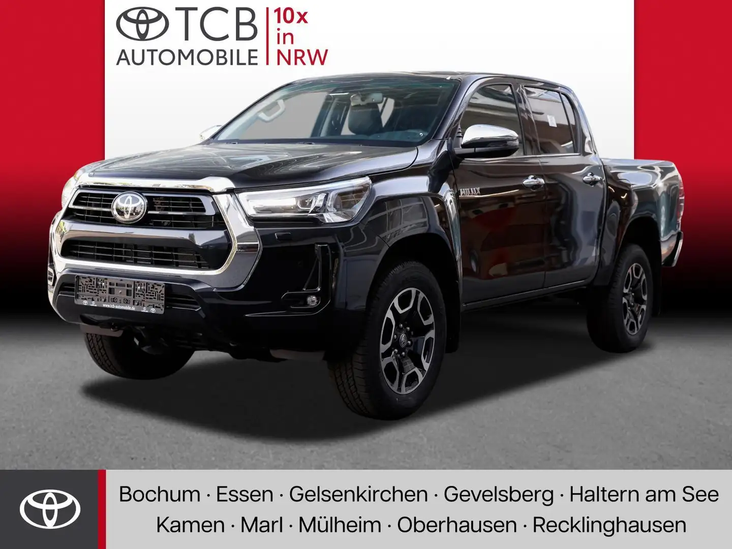 Toyota Hilux 2,8 l Double Cab 4X4 Executive NAVI SHZ Schwarz - 1