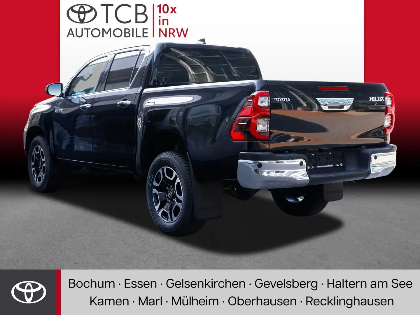 Toyota Hilux 2,8 l Double Cab 4X4 Executive NAVI SHZ Schwarz - 2