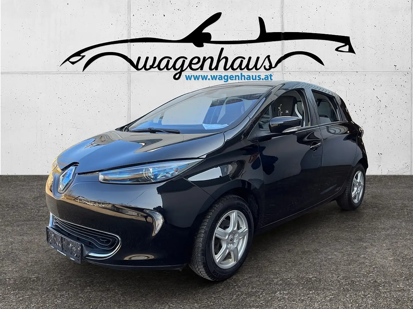 Renault ZOE Zoe Intens 22kWh Complete Keine Miete, Kamera, ... Schwarz - 1