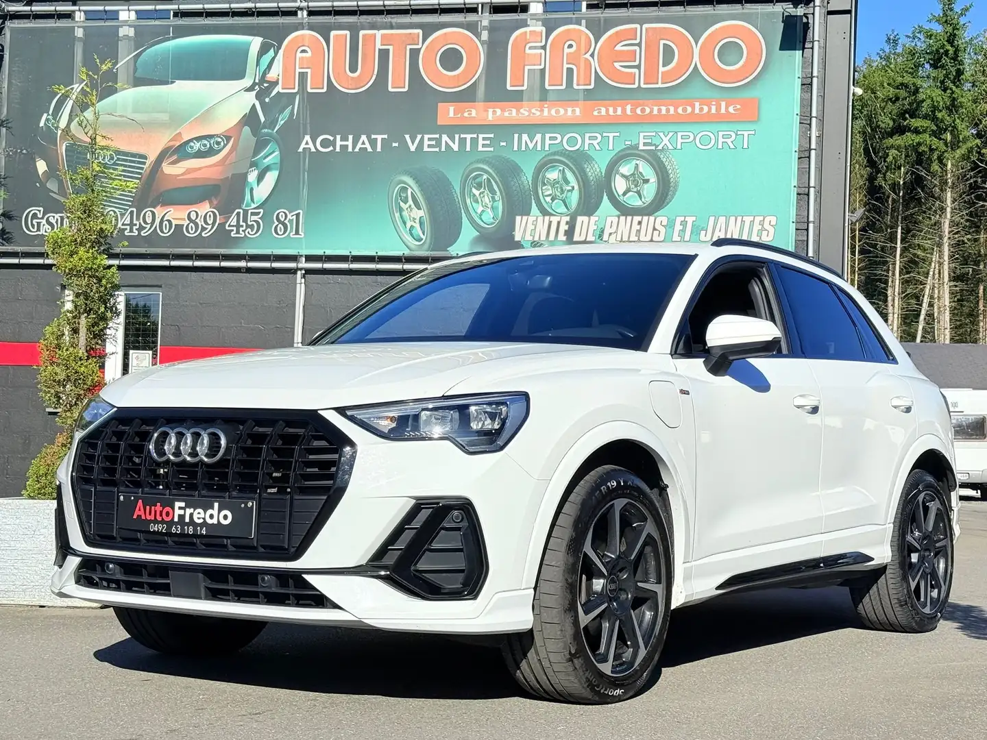 Audi Q3 Q3 PHEV 45 TFSIe S line S tronic (180 kW) Blanc - 2