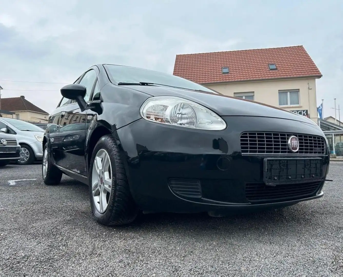 Fiat Grande Punto 1.4 16V ZR & WP NEU + PDC + KLIMA Negro - 1
