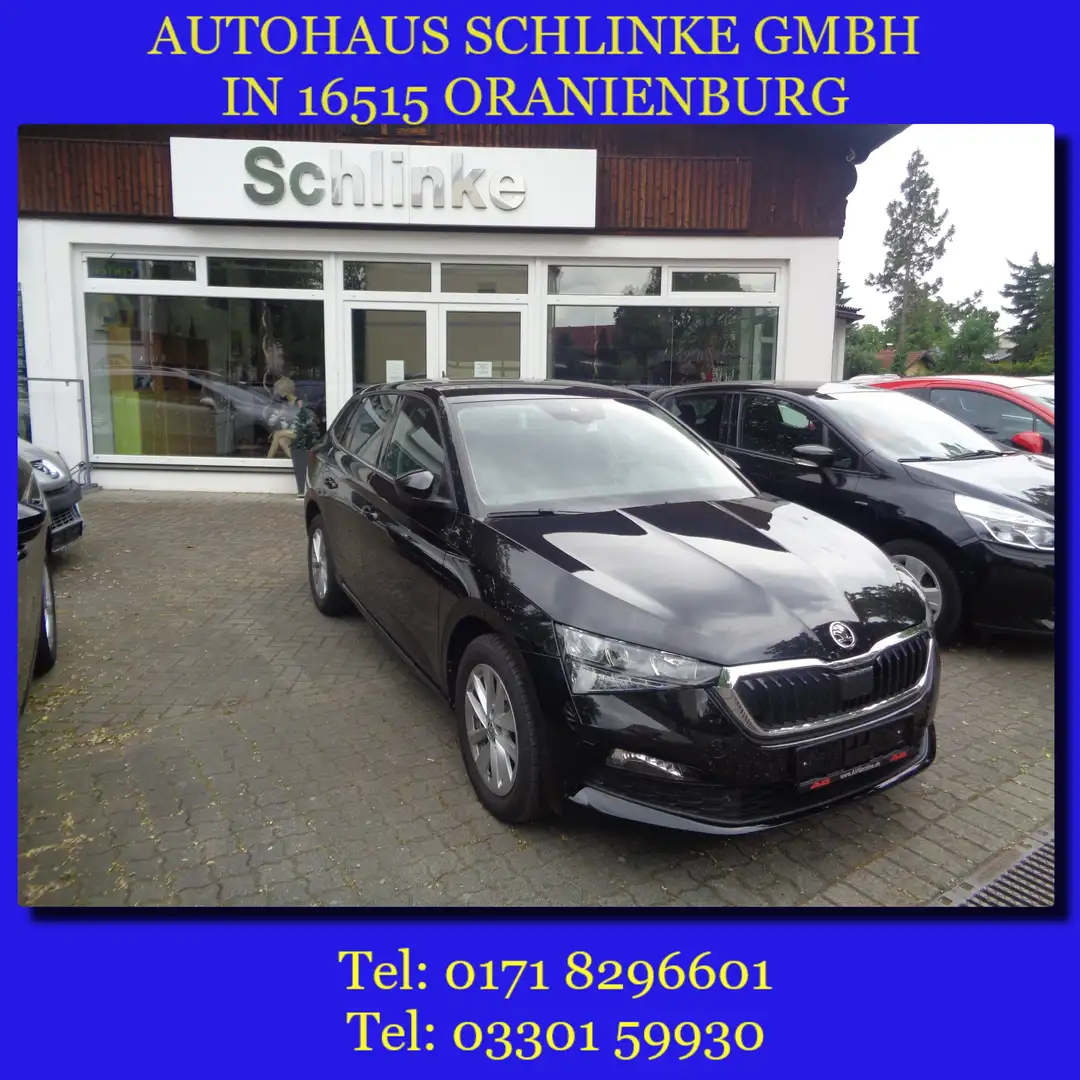 Skoda Scala 1.5 TSI DSG AMBITION PDC SML RFK TEMPOMAT LED DAB Noir - 1