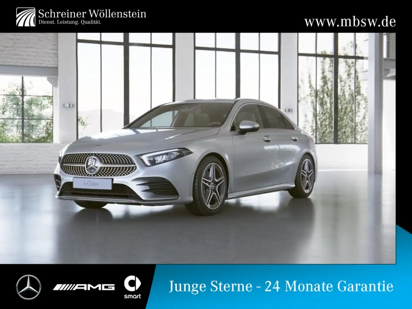 Mercedes-Benz A 250 e Limousine AMG*FAP*RKam*LED*AdvS*CarPlay* Weiß - 1
