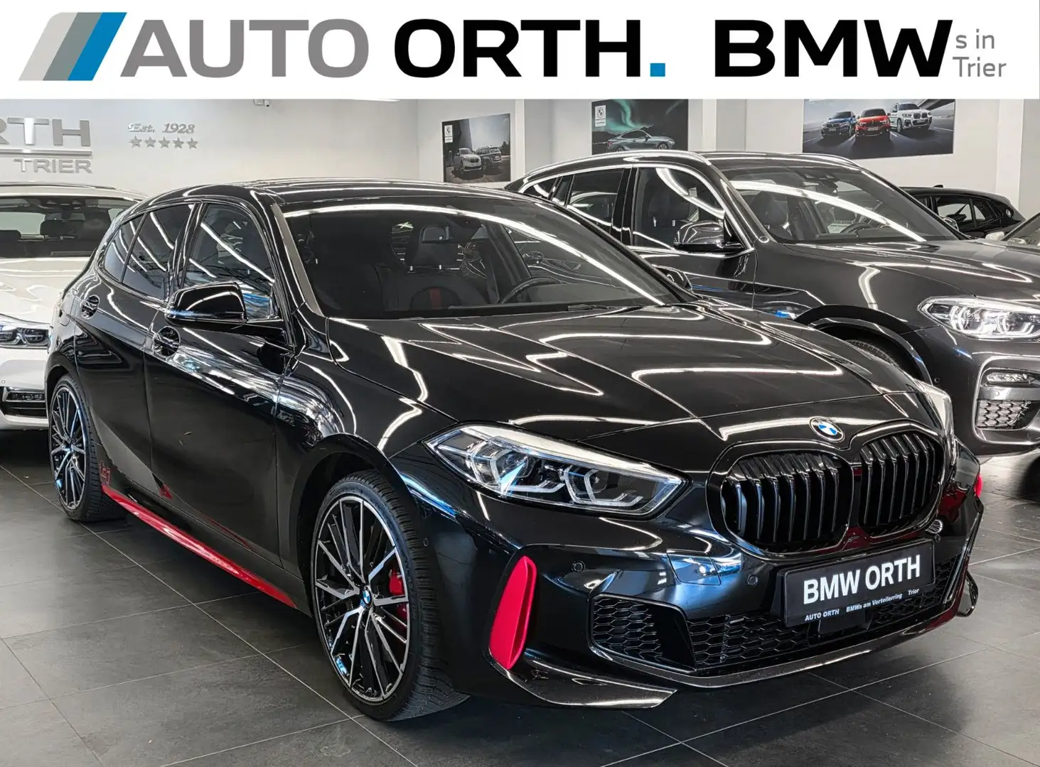BMW 128 ti LC-PROF PANO KAMERA DR.ASS HIFI SIHZ 19" Schwarz - 1