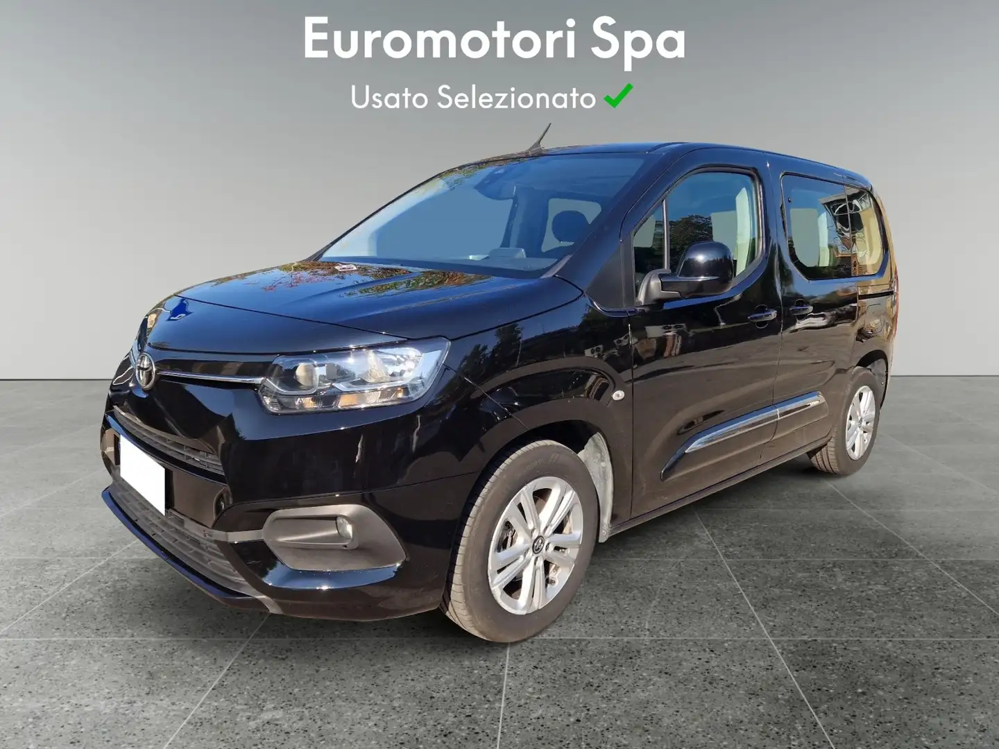 Toyota Proace City 1.2 110CV S&S SHORT LOUNGE Noir - 1