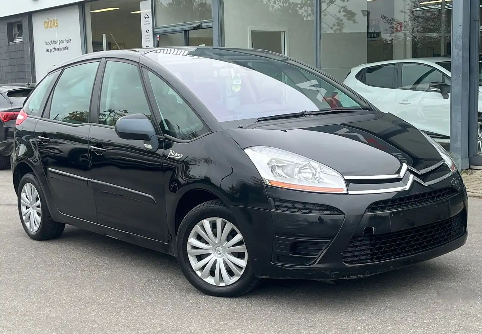 Citroen C4 Picasso 🟩C4 Picasso 1.8i Tentation - AIRCO Schwarz - 1