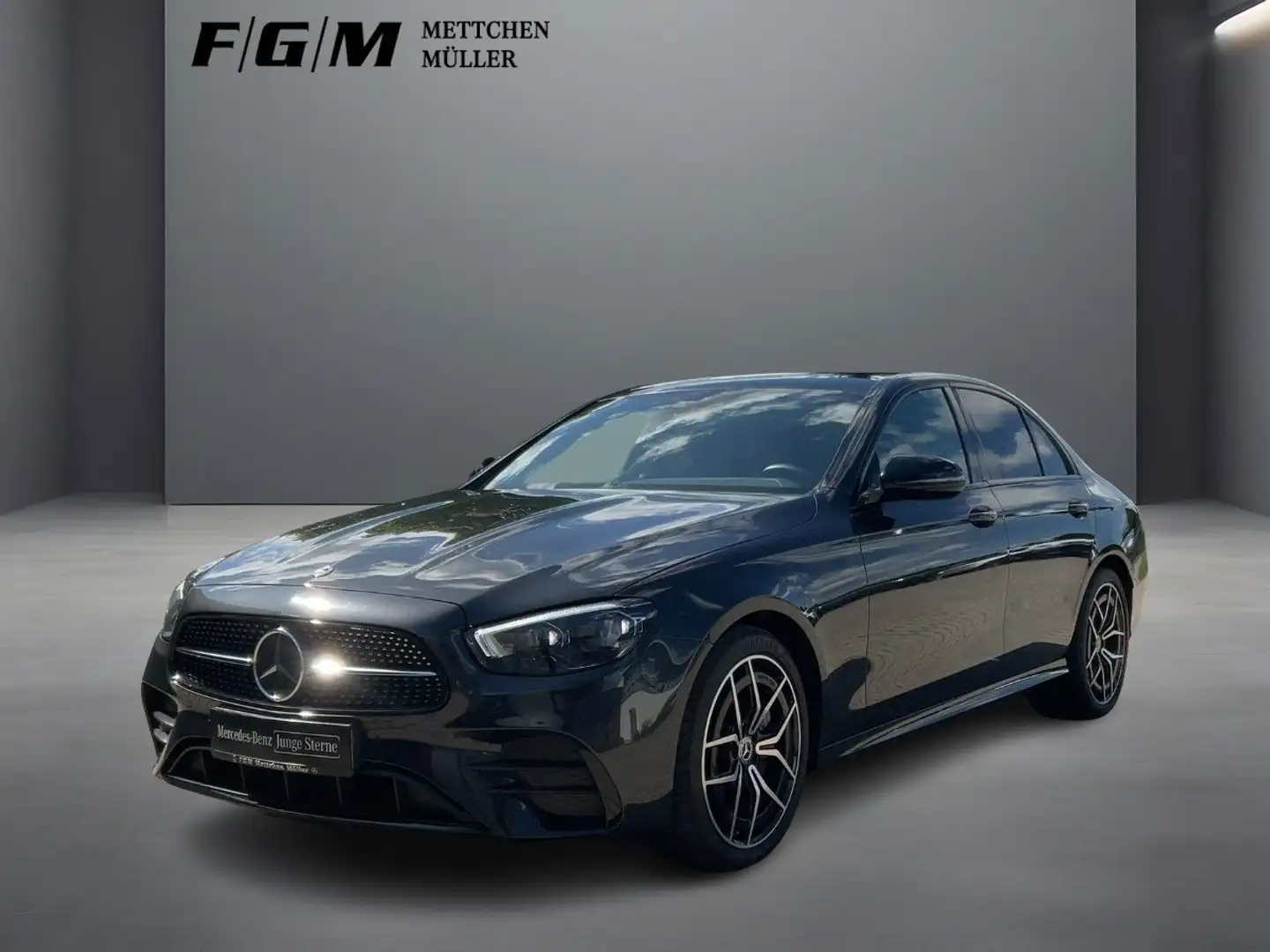 Mercedes-Benz E 450 4M AMG Line Burm|MBeam|S-Dach|TWA|Night Gris - 1