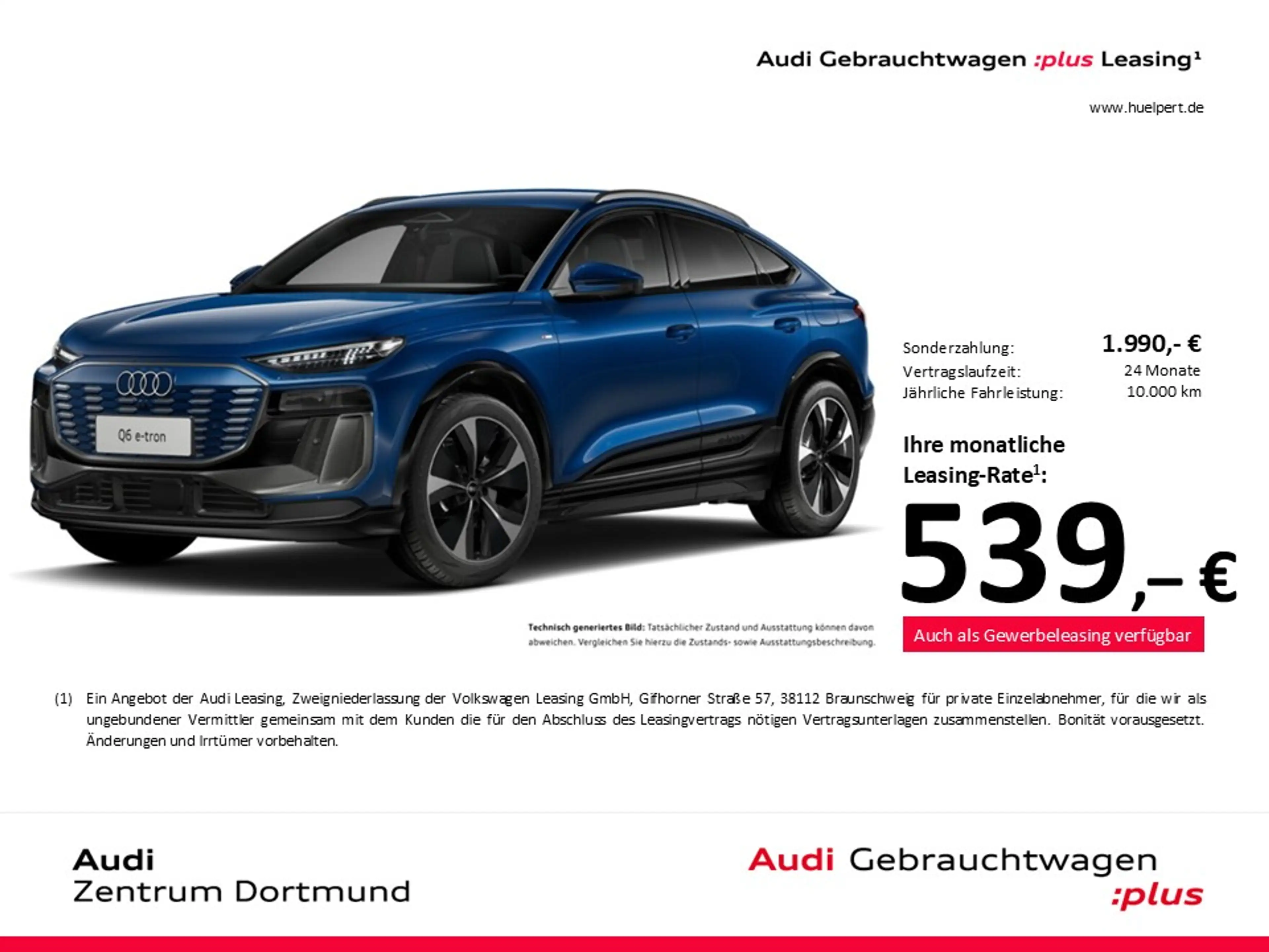 Audi Q6 e-tron Sportback quattro S LINE B&O AHK LM21 — photo 2