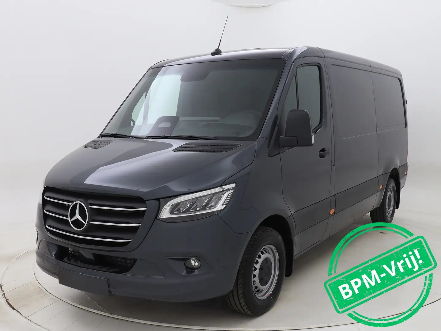 Mercedes-Benz Sprinter 319CDI 190PK L2H1 Automaat RWD SELECT | BPM Vrij | Grijs - 1