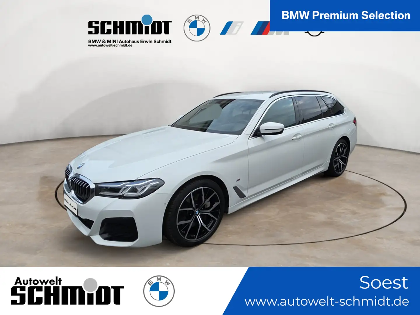 BMW 540 d xDrive Touring M Sport + 2J-BPS.-GARANTIE Blanc - 1