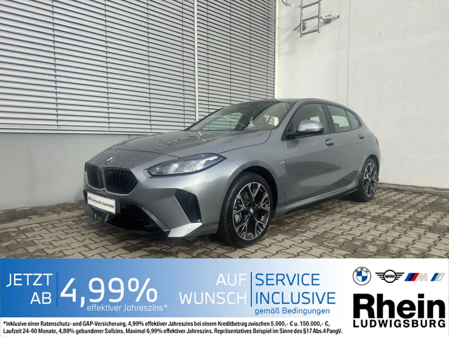 BMW 120 120 Limousin LED HUD ParkAs+ DrivAs FrnliAs Grau - 1