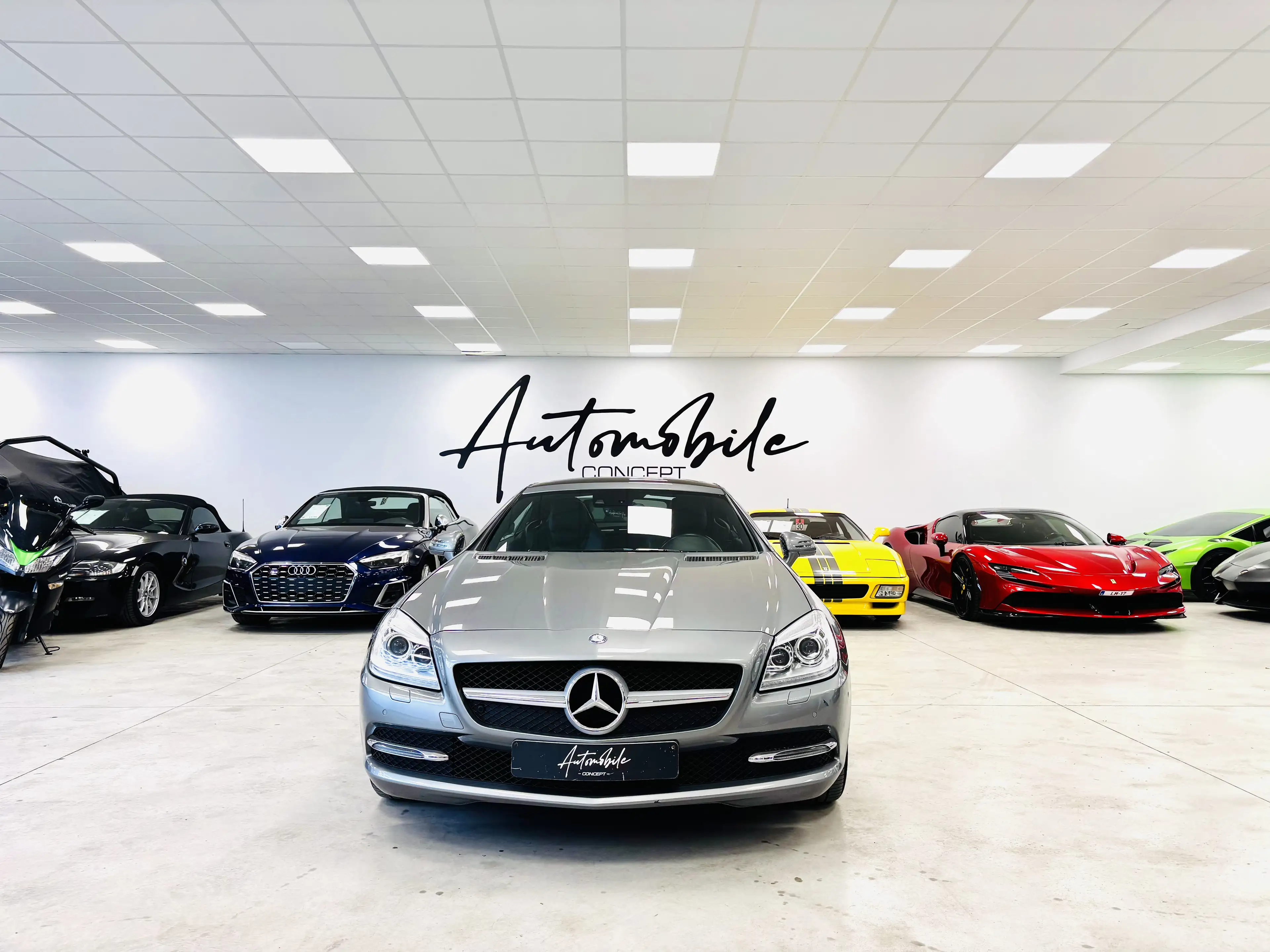 Mercedes-Benz SLK 200 ✅1AN GARANTIE✅PANO✅BOITE AUTO✅GPS✅CARNET — photo 8