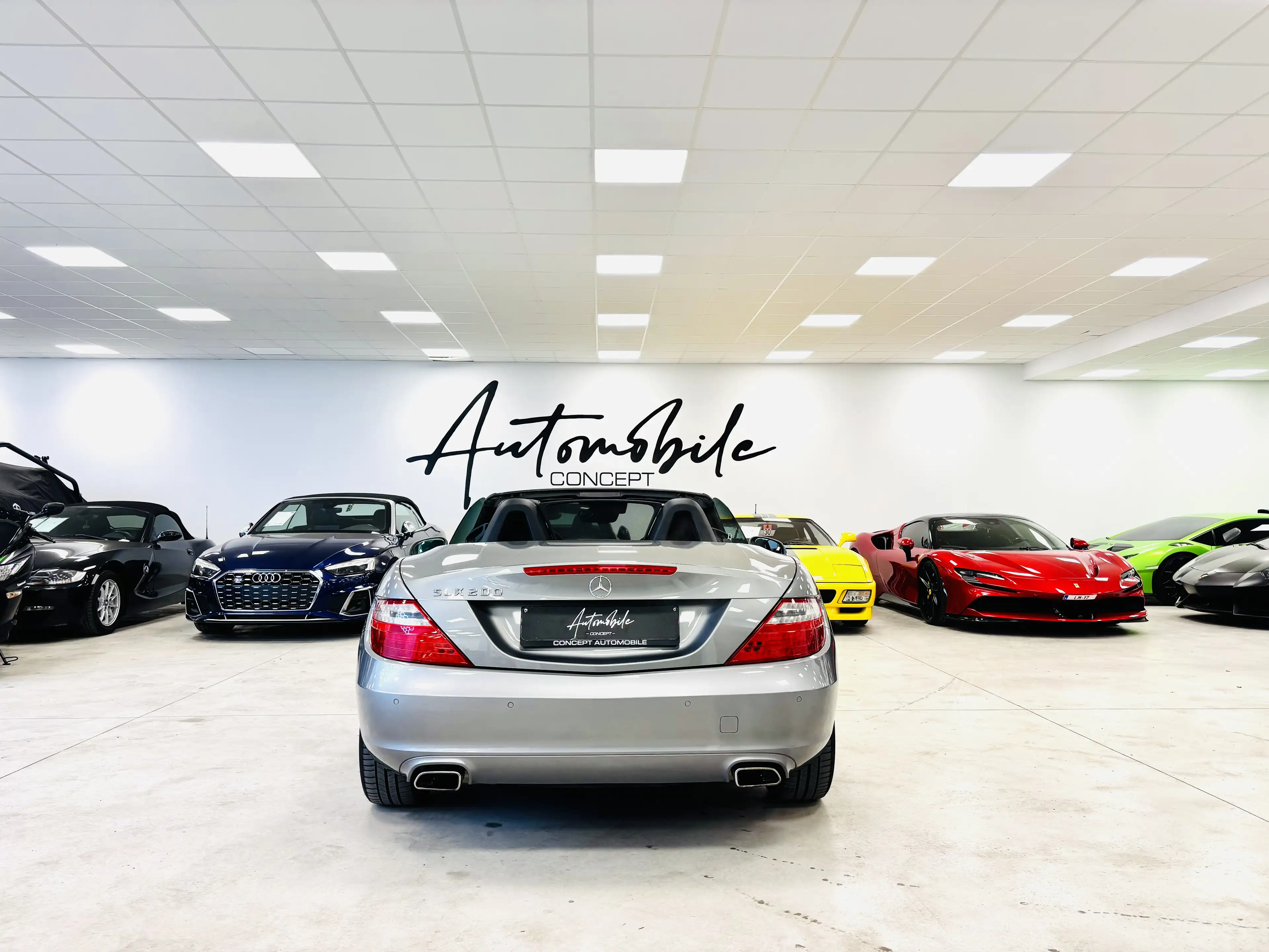 Mercedes-Benz SLK 200 ✅1AN GARANTIE✅PANO✅BOITE AUTO✅GPS✅CARNET — photo 4